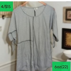 Cato striped blouse